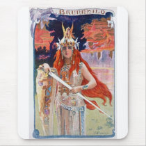 Brunhilde mousepads by msdespina Brunhilde mousepads