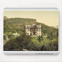 Brunig Spring House, Brunig, Bernese Oberland, Swi Mousepad