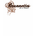 brunnettes t-shirts