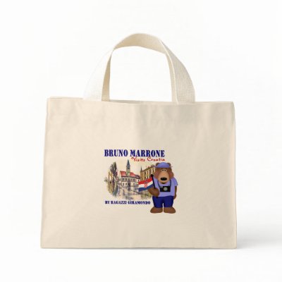 Bruno in Croatia Tote Bag by nextstopitaly