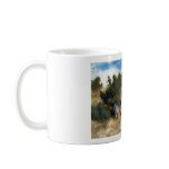 Bruno Liljefors - Eagle Chasing Hare 1924 Rabbit Coffee Mugs