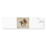 Bruno Liljefors Juvenile Grouse Hunter Study 1924 Bumper Stickers
