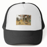 Bruno Liljefors - Räv i skogsparti Fox Trees oil Hats