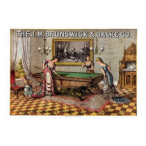 Brunswick & Balke Billiards Poster posters by gwester Brunswick & Balke Billiards Poster posters