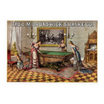 Brunswick & Balke Billiards Poster