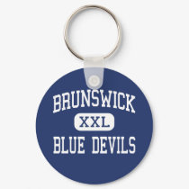 Brunswick - Blue Devils - High - Brunswick Ohio keychains