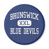 Brunswick - Blue Devils - High - Brunswick Ohio magnets by customteamsportswear Brunswick - Blue Devils - High - Brunswick Ohio magnets