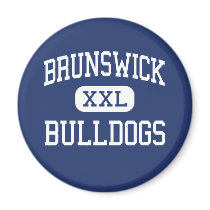 Brunswick - Bulldogs - High - Lawrenceville magnets by customteamsportswear Brunswick - Bulldogs - High - Lawrenceville magnets