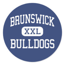 Brunswick - Bulldogs - High - Lawrenceville stickers by customteamsportswear Brunswick - Bulldogs - High - Lawrenceville stickers