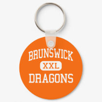 Brunswick - Dragons - High - Brunswick Maine keychains