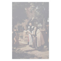 Brunswick Farmers In The Church Corridor Custom Stationery