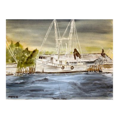 brunswick harbor marine nautical poster print by dereklovessheila