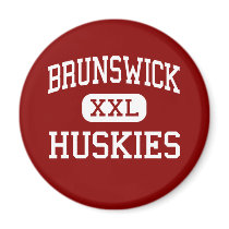 Brunswick - Huskies - Junior - Brunswick Maine magnets by customteamsportswear Brunswick - Huskies - Junior - Brunswick Maine magnets