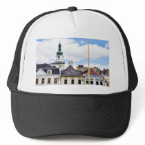 Bruntal Town Square In May With A May Pole hats by lifesphere Bruntal Town Square In May With A May Pole hats