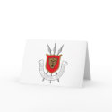 Brurundi Coat of Arms Greeting Card