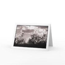 Brush Backlight Greeting Card