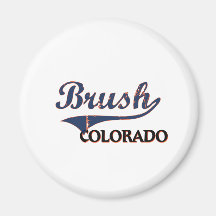 Brush Colorado City Classic Magnets