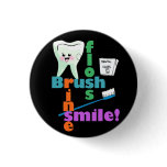 Brush Floss Rinse SMILE Pin