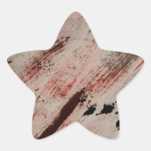 brush strokes - dawn michelle art star stickers