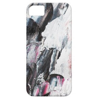 Brush Strokes Paint Creative Digital Bright Pink iPhone 5 Covers