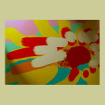 Brush strokes Poster posters