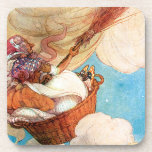 Brush the Cobwebs From The Sky Beverage Coasters