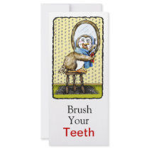 Brush Your Teeth Full Color Rack Card