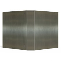 Brushed Aluminum Binders