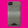 Brushed Aluminum Iphone 4 Id Case Brushed Aluminum Iphone 4 Id Case