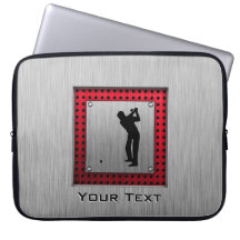 Brushed Aluminum look Golfer