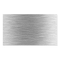Brushed Aluminum Stainless Steel Textured Business Cards