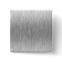 Brushed Aluminum Stainless Steel Textured Buttons