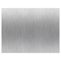 Brushed Aluminum Stainless Steel Textured Flyer