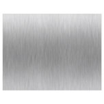 Brushed Aluminum Stainless Steel Textured Flyer