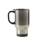Brushed Aluminum Stainless Steel Textured mugs