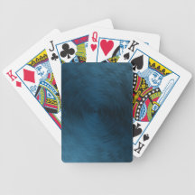Brushed Metal Blue Steel Metallic Abstract Bicycle Playing Cards