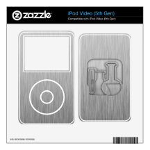 Brushed Metal-look Chemistry Decal For The iPod Video