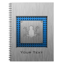 Brushed Metal look Frog Journals