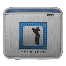 Brushed metal look Golf