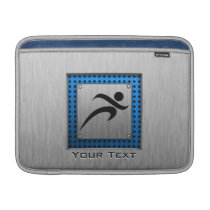 Brushed Metal look Running Sleeve For MacBook Air at Zazzle