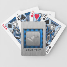 Brushed Metal-look Wakeboarder Card Decks