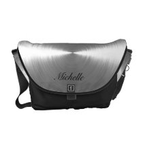 Brushed Metal Messenger Bag messenger bags