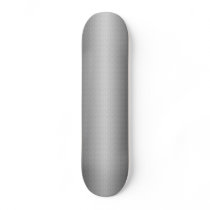 Brushed Metal Skateboard