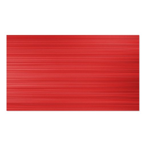 Brushed Red Business Cards (back side)