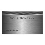 Brushed Silver Corporate  Business Card