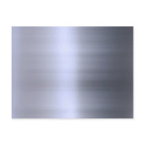 Brushed Silver Metal Textured Postcards