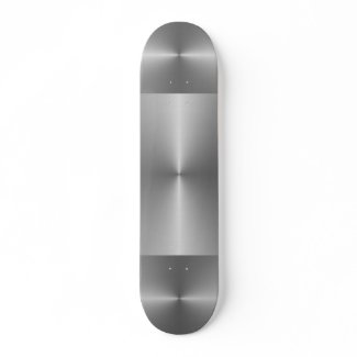brushed steel skateboard skateboard