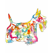 Brushfolks Scotties in A Scotty t-shirts