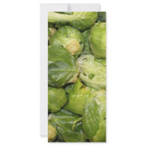 Brussel Sprouts Rack Card Design