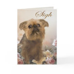 Brussell Griffon Missing You Cards